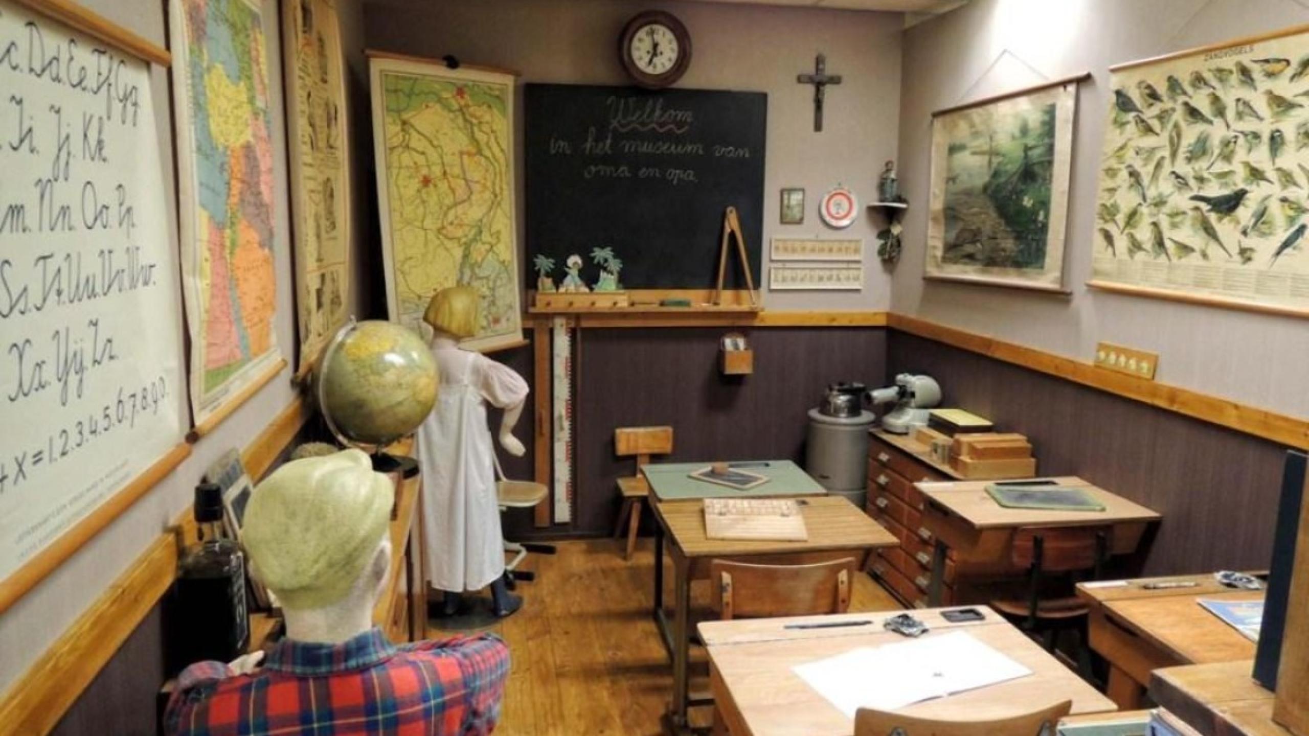 Terug in de tijd bij Museum Schooltijd